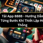 Hướng dẫn chi tiết cách tải app 888B trên di động 